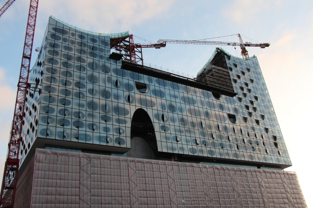 One of the cool (and quite modern) buildings in HafenCIty, which is a fairly dynamic area of the city.
